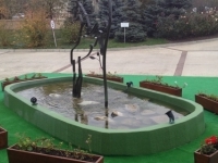 Гидроизоляция малого фонтана ОАО «РЖД - Здоровье» Санатория «Аквамарин» 